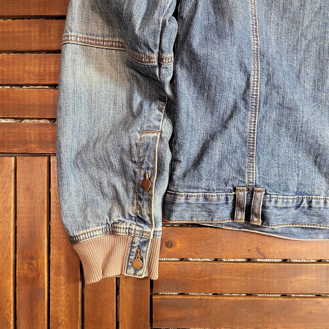 A|X 아르마니 익스체인지 데님 집업 자켓 (XL) 상품이미지8