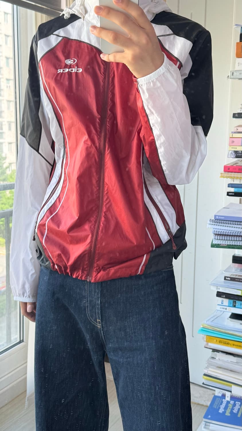 아이더 올드 바람막이 매쉬 상품이미지2