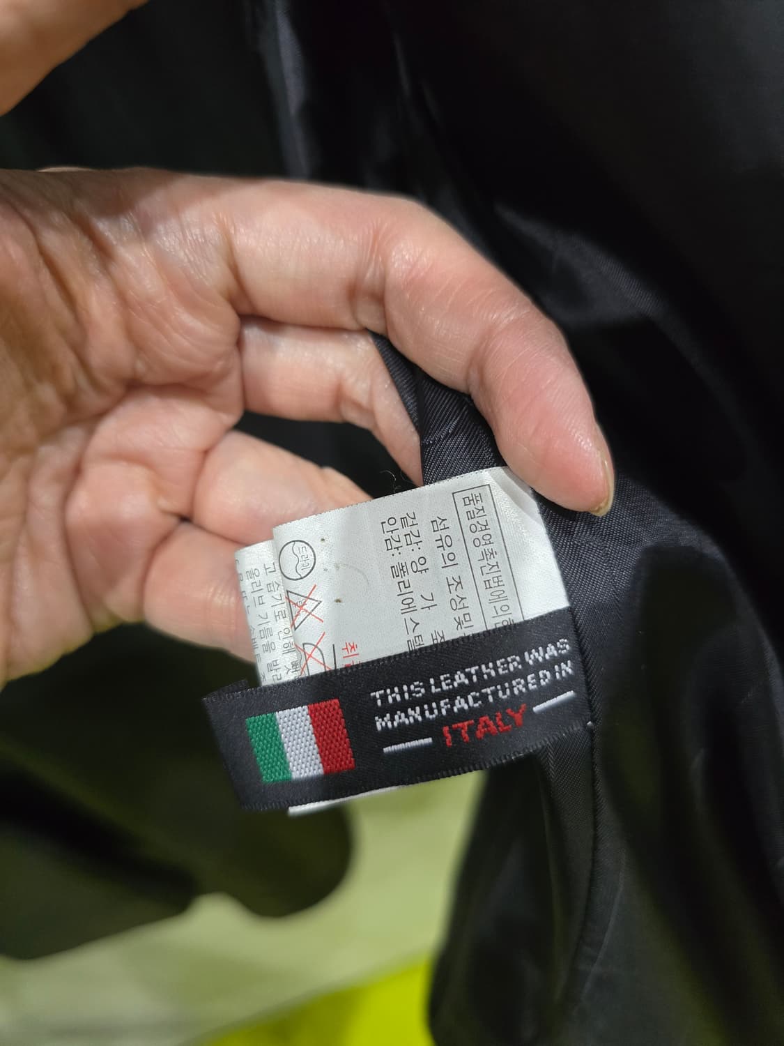 Ecrase 블랙 가죽 자켓 상품이미지6