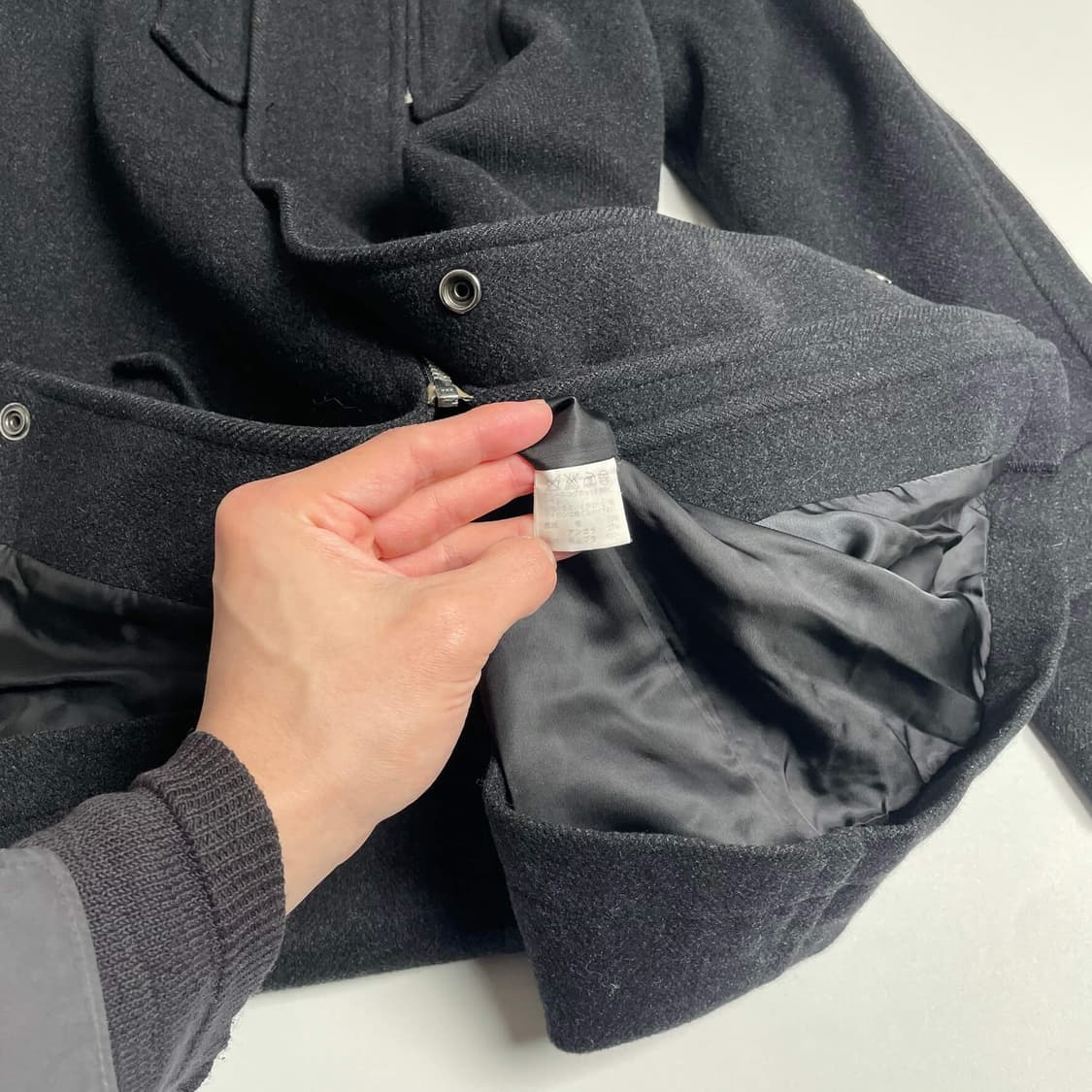 Zucca 탈부착가능한 지퍼 후드 코트 상품이미지9