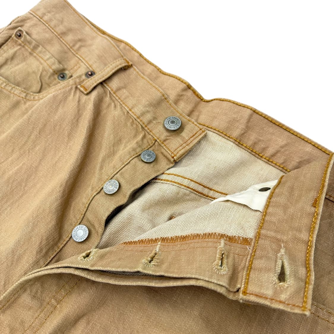 리바이스 501 베이지 코튼팬츠 상품이미지5