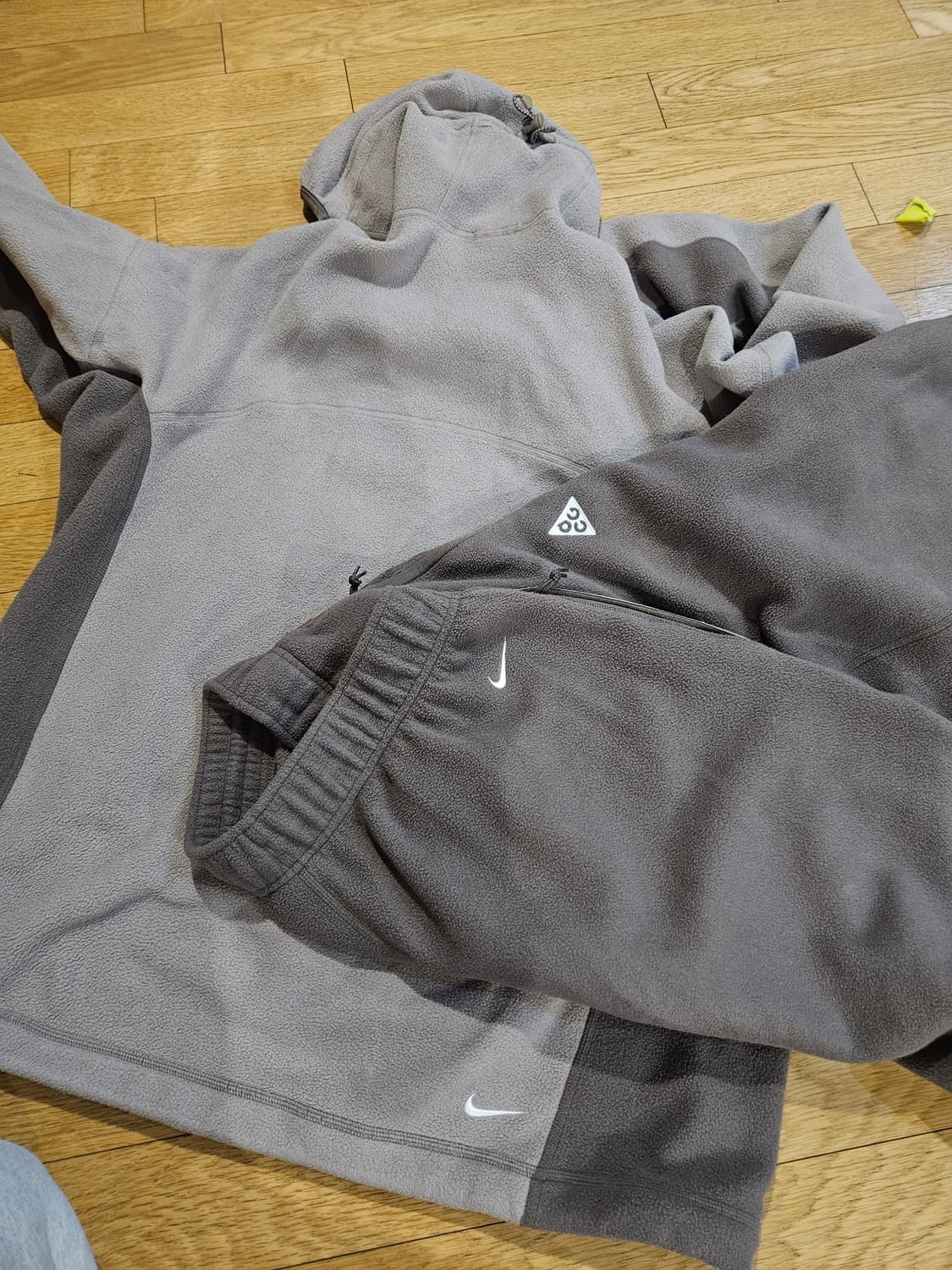 나이키 ACG 폴라텍 플리스 셋업 울프트리 아이언스톤 상품이미지6