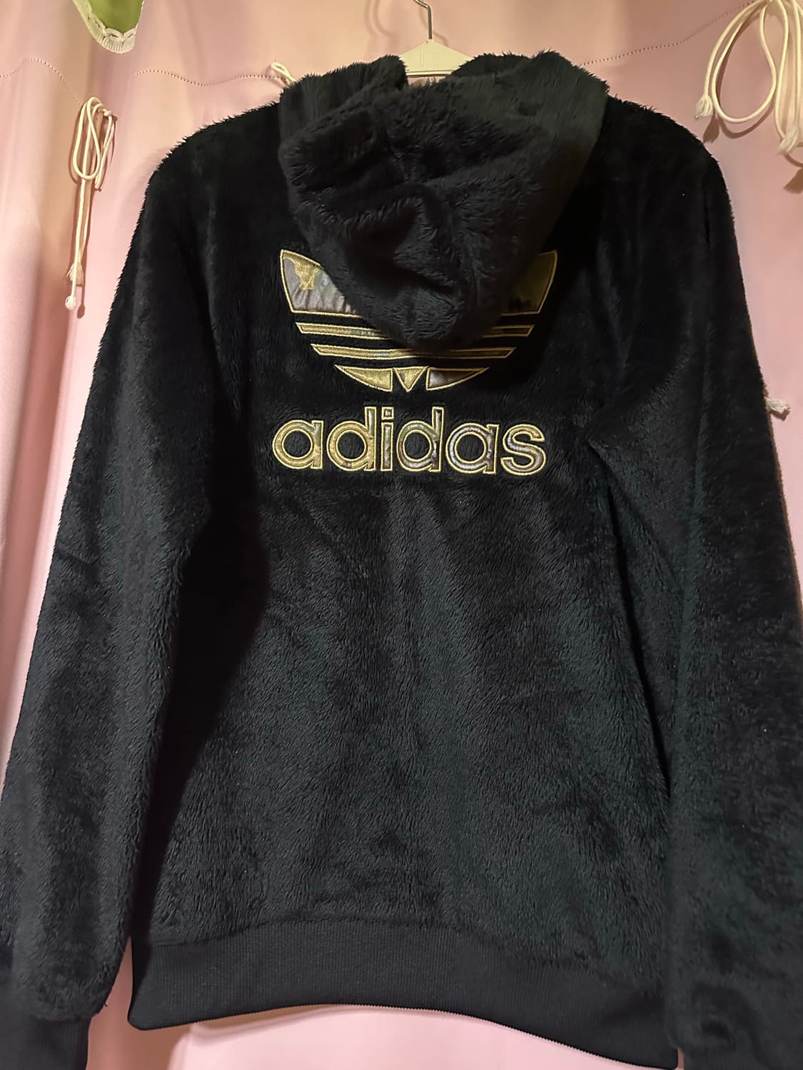 아디다스 카모 후리스 아디다스블랙 파이어버드 불꽃 후리스 집업 밀리터리 상품이미지4