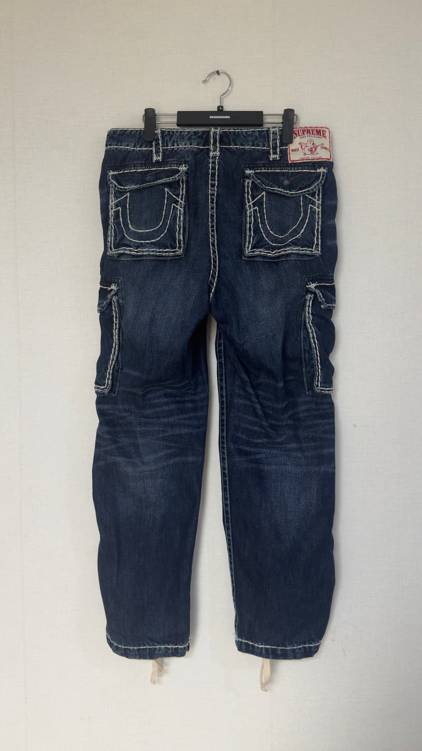 [L,32] 슈프림x트루릴리전 데님 셋업 상품이미지9
