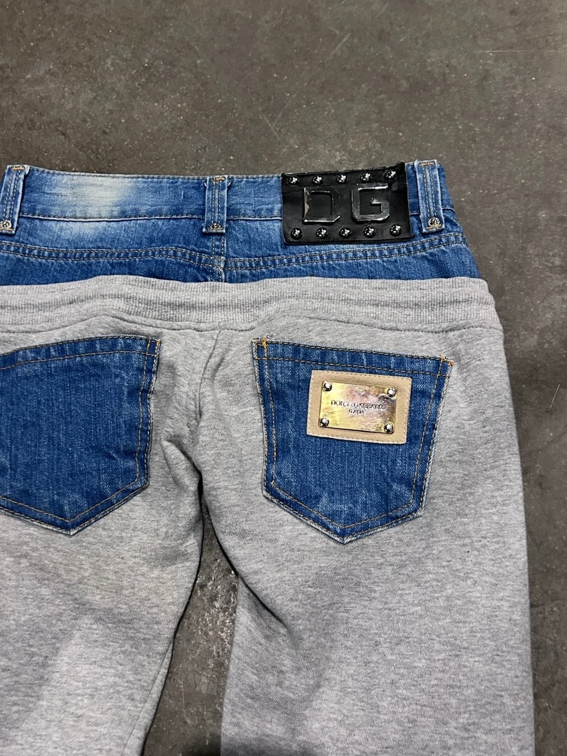 00‘s D&G 레이어드 새깅 팬츠 상품이미지6