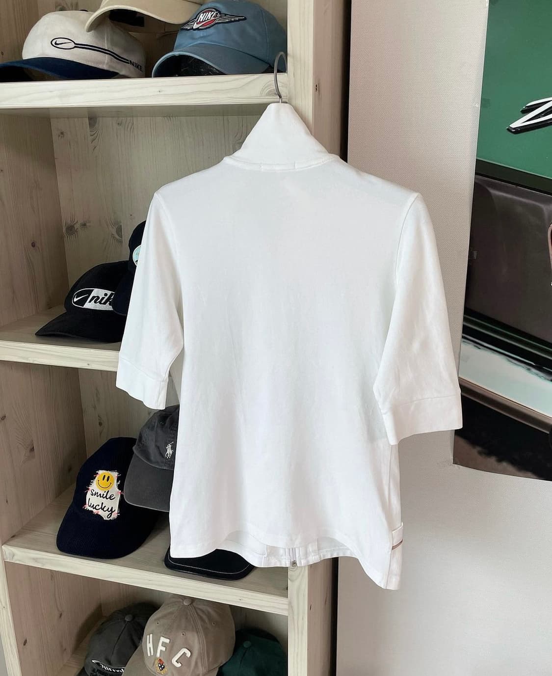 버버리 로고 반팔 자켓 상품이미지3