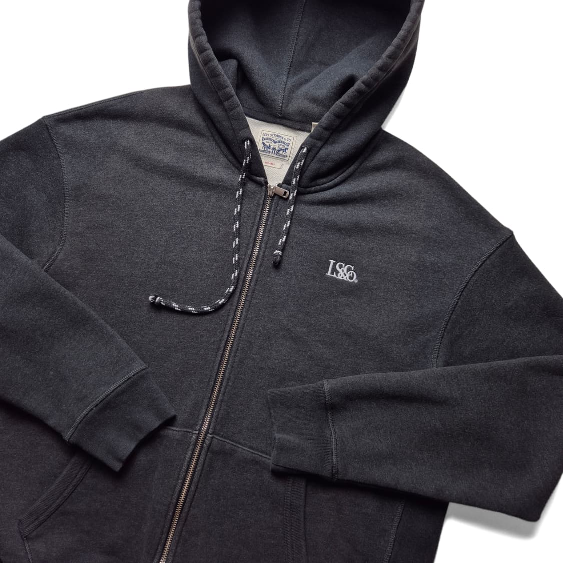 [L] 리바이스 헤비웨이트 투웨이 후드집업 상품이미지1