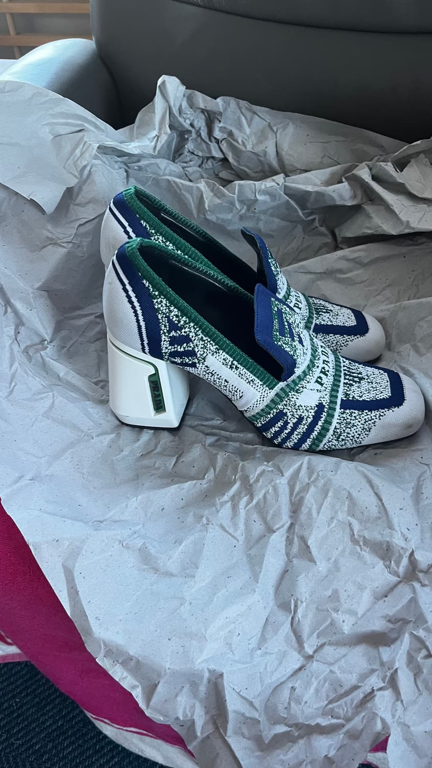 프라다 컬렉션 힐 (37사이즈,3회 착용) 상품이미지4