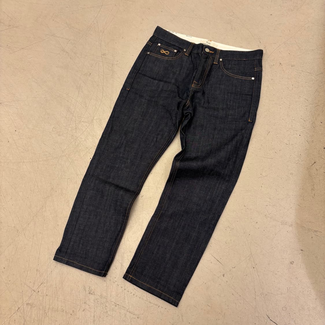 플랙 생지 데님 팬츠 상품이미지3