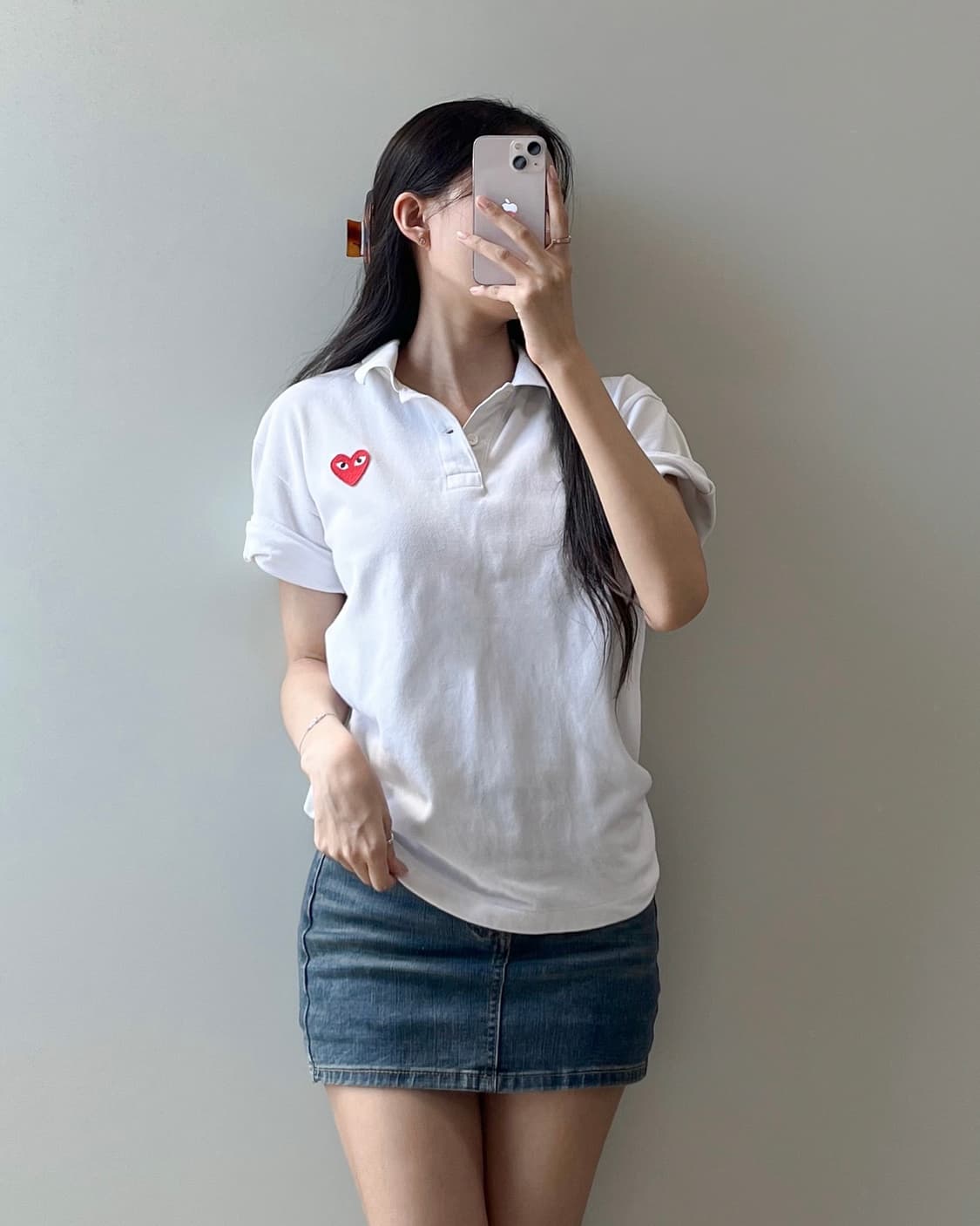꼼데가르송 반팔 카라티  상품이미지4
