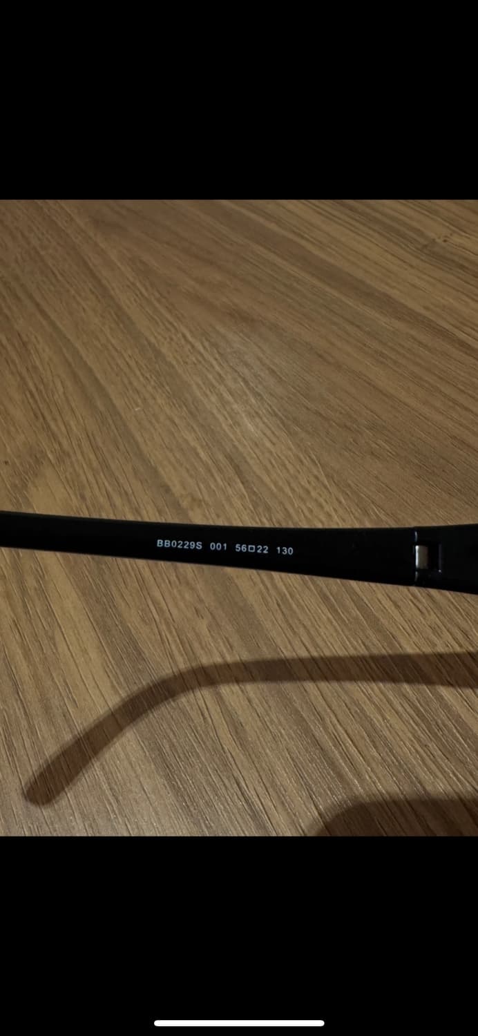 ✨발렌시아가 블랙 bat 선글라스 상품이미지6