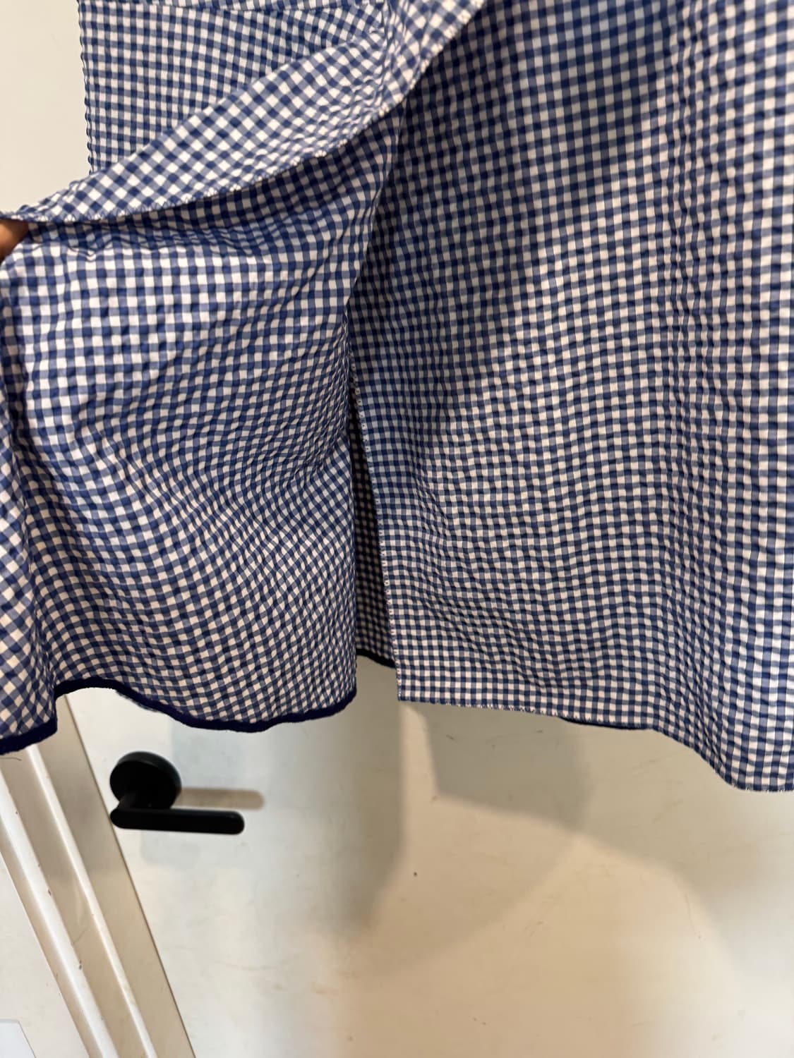 한섬 sjsj 시어서커 랩 스커트 상품이미지7