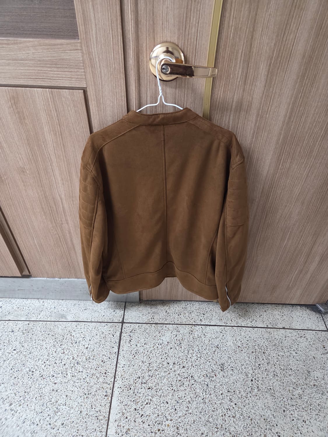 자라 스웨이드 봄퍼 자켓 XL 상품이미지2