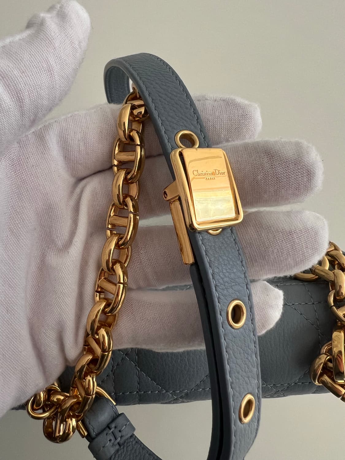 크리스찬 디올 카로 스몰(클라우드 블루) 상품이미지8