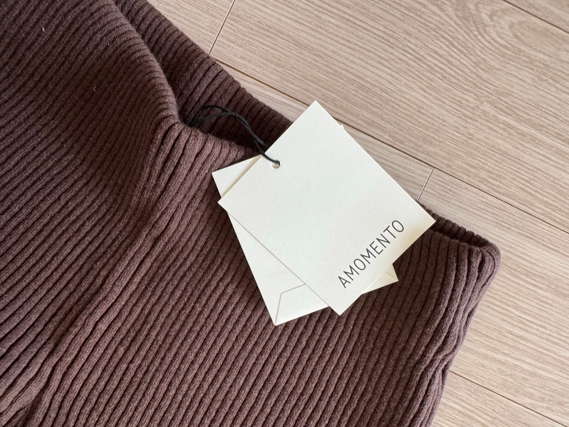 아모멘토 립니트 팬츠 상품이미지5