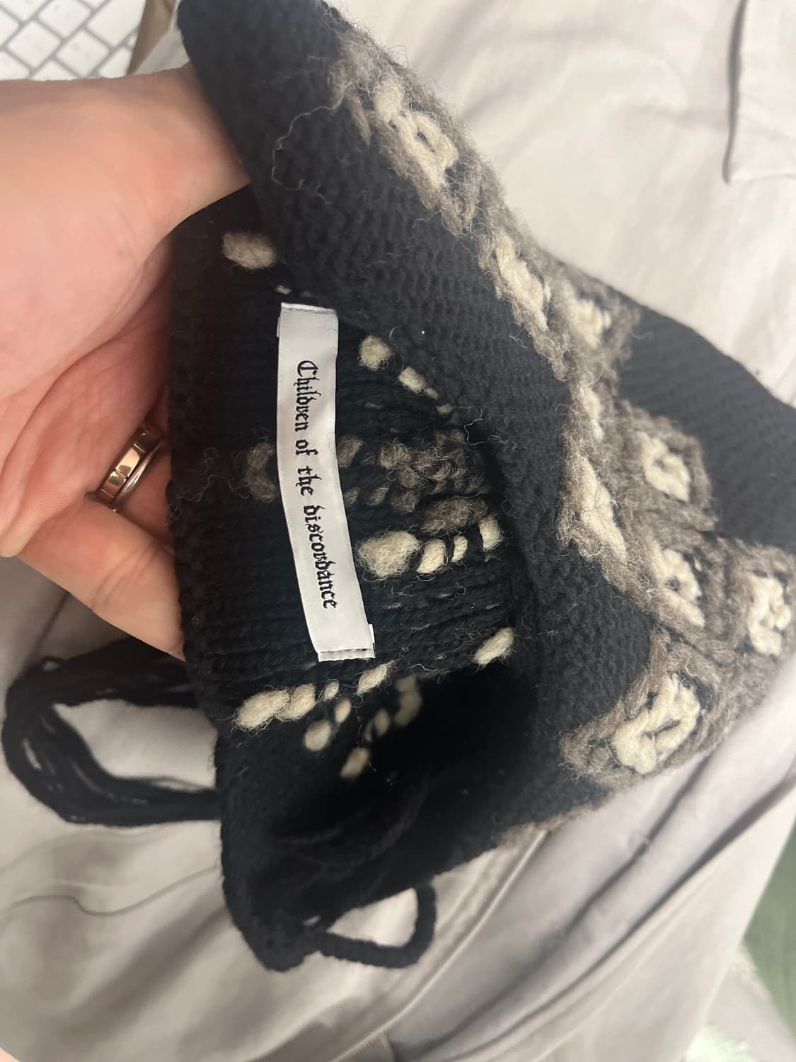 칠드런오브 더 디스코댄스 핸드 니팅 네이티브 캡 상품이미지7