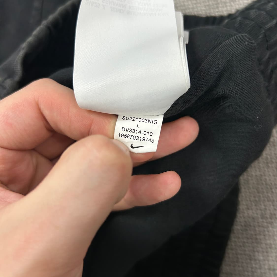 나이키 멀티스우시 워시드 코튼집업(L) 상품이미지4