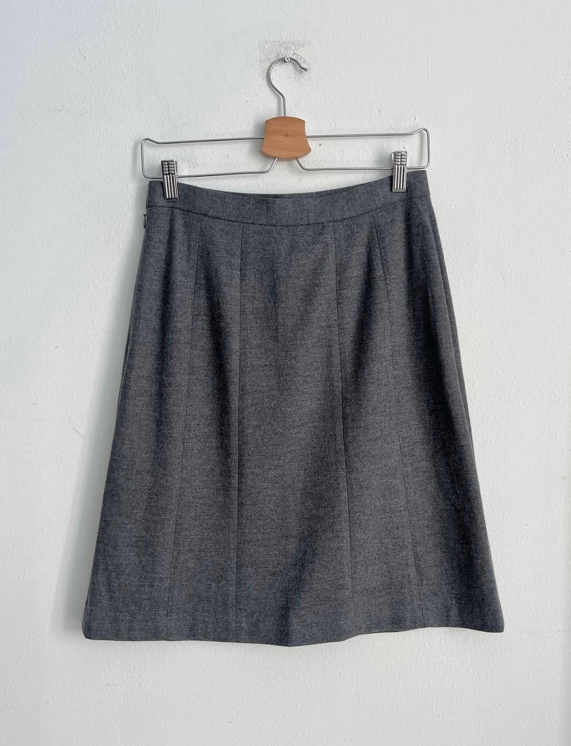 멜란지 그레이 울스커트 상품이미지4