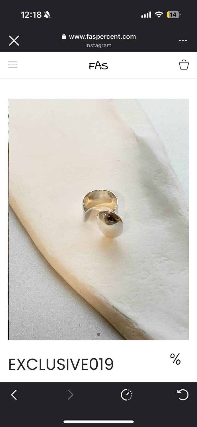 faspercent 파스퍼센트 링 상품이미지1