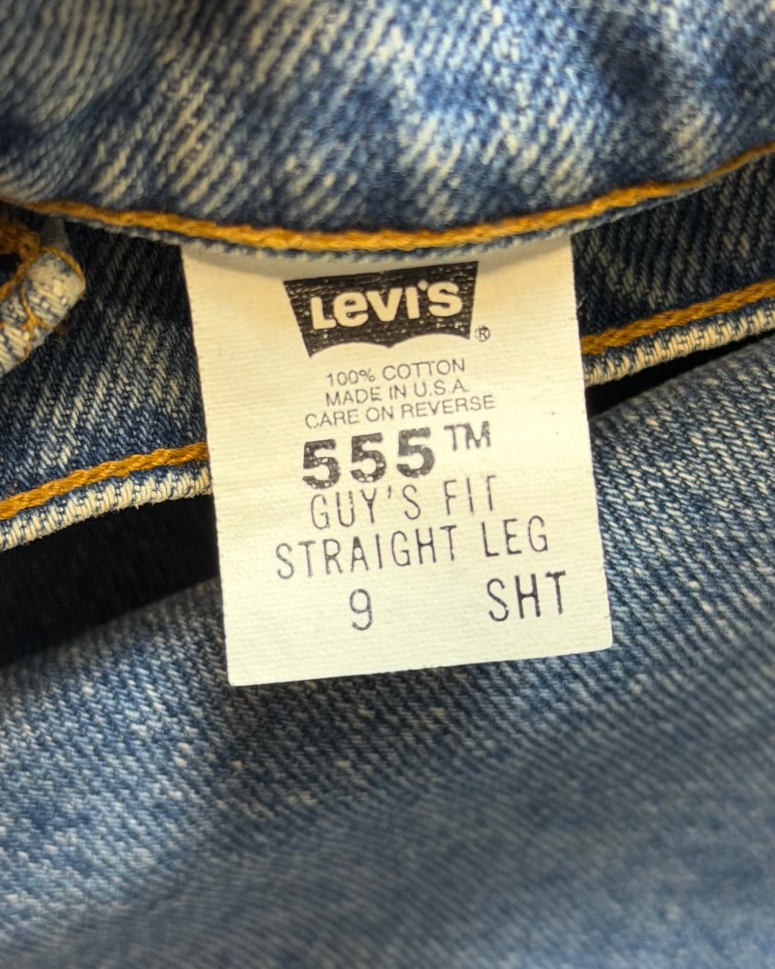 90‘s USA 리바이스 555 데님팬츠 [SE-238] 상품이미지9