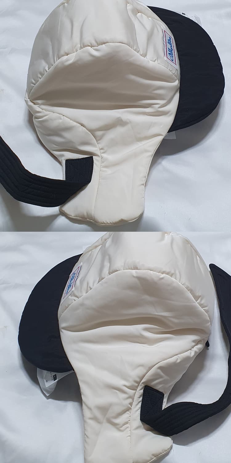 라이트베이지 올인컴플리트 판다 패딩 바라크라바 모자  상품이미지4