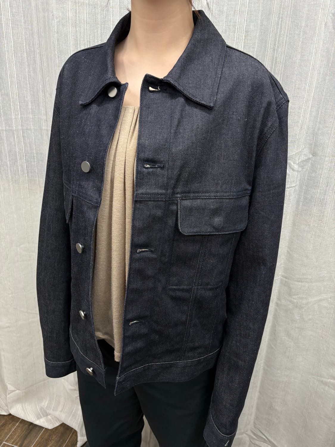 PLAC 051 생지 데님 트러커 자켓 051 상품이미지2