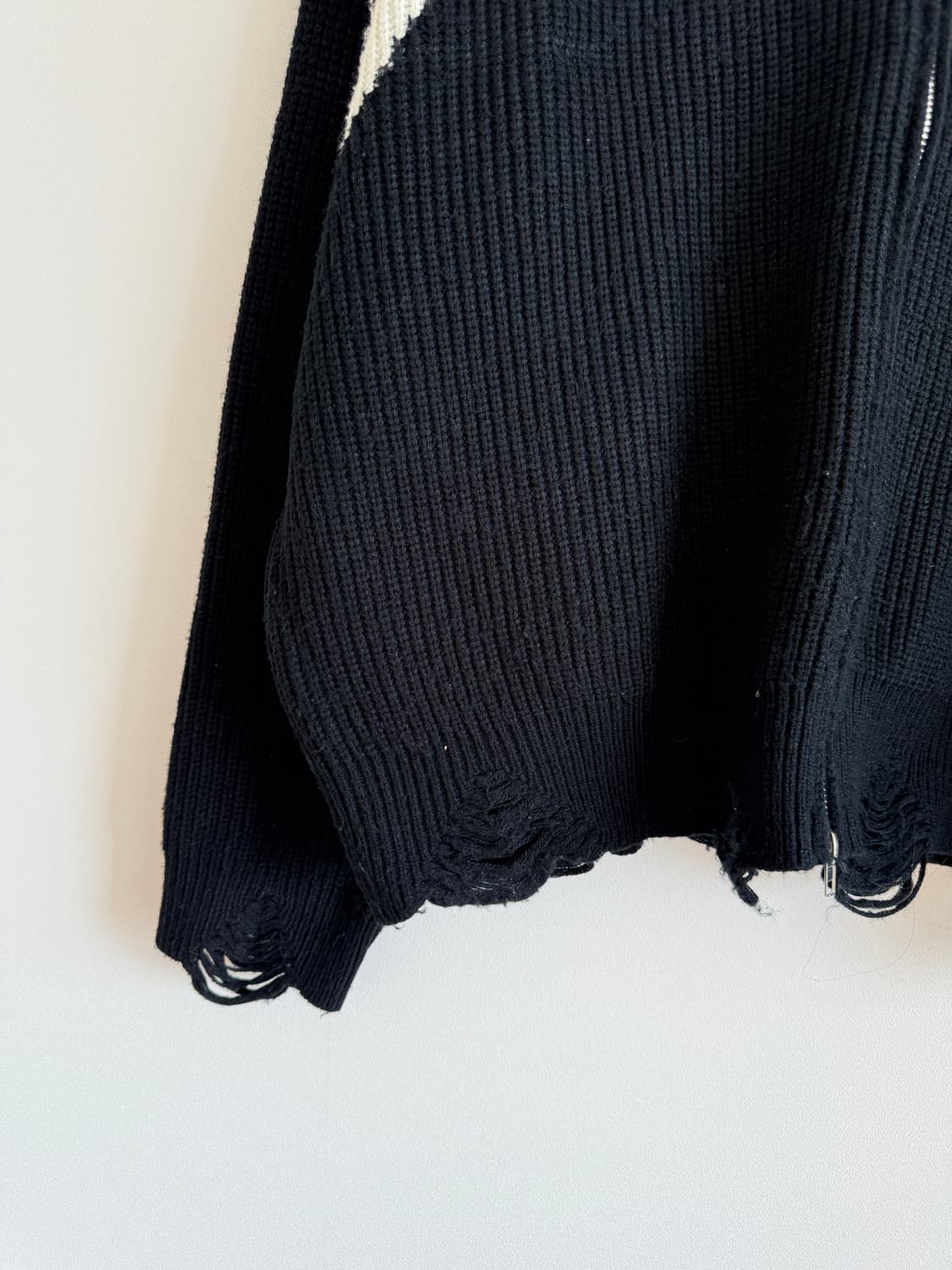 가키하라(GAKIHARA) 잼스톤 집업 니트 상품이미지4