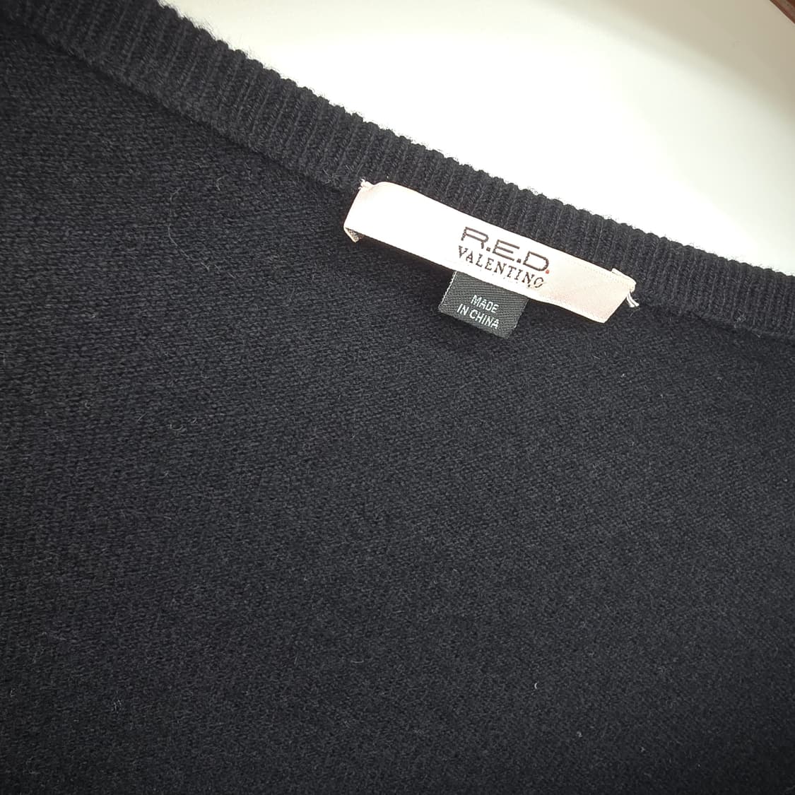 R.E.D Valentino 울 캐시미어 니트 원피스 상품이미지3