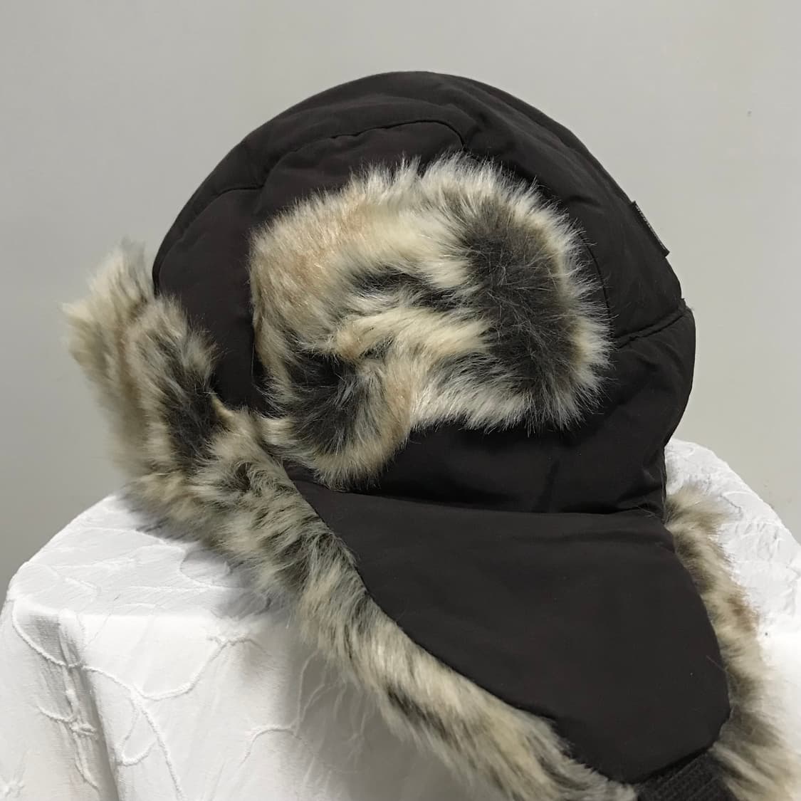 빈티지 너드 y2k 이어플랩 퍼 모자 상품이미지5