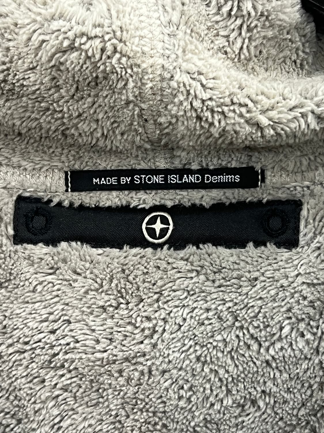 스톤아일랜드 00s 데님즈 라인 보아 후드집업 상품이미지6