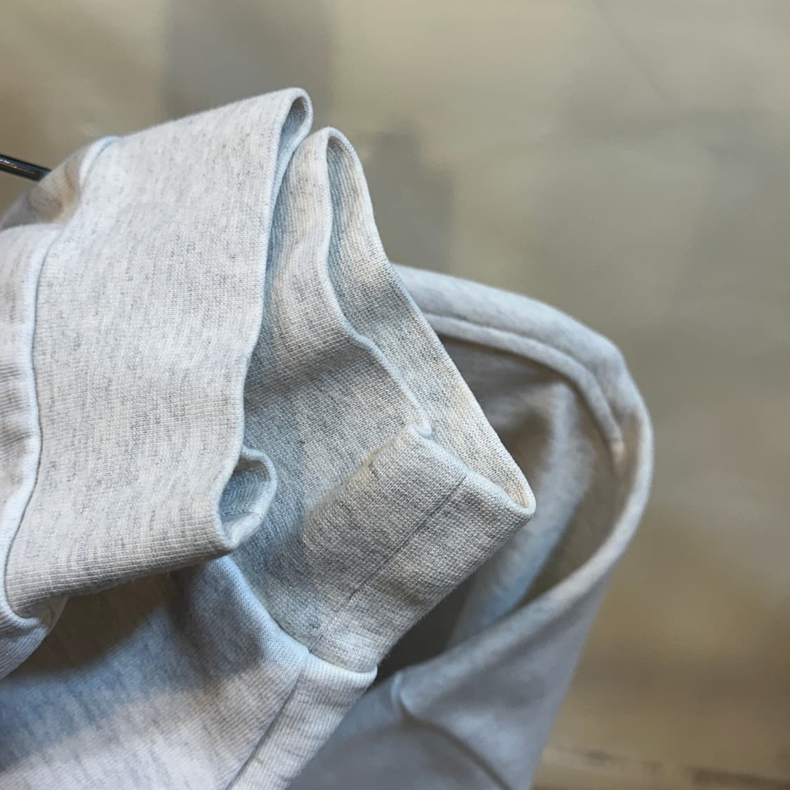 라코스테 빅로고 맨투맨 티셔츠 회색 L 상품이미지5