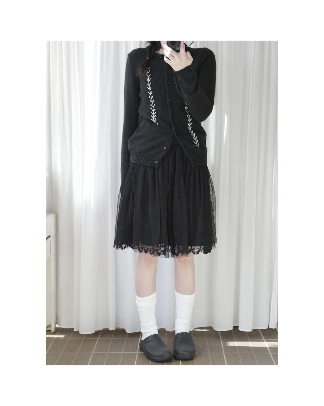 Baglion heart cardigan 상품이미지1