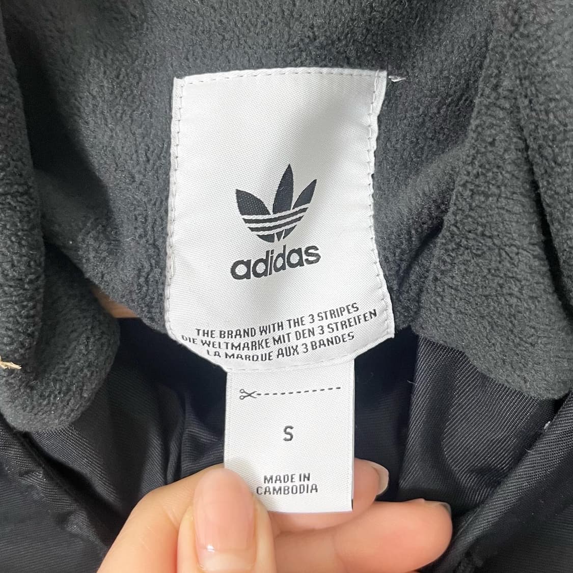 아디다스 블랙 윈드 후드 아노락 상품이미지9