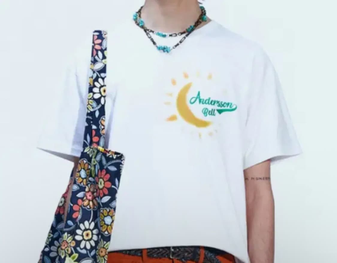 앤더슨벨 에센셜 유니섹스 써니 티셔츠 L 상품이미지1