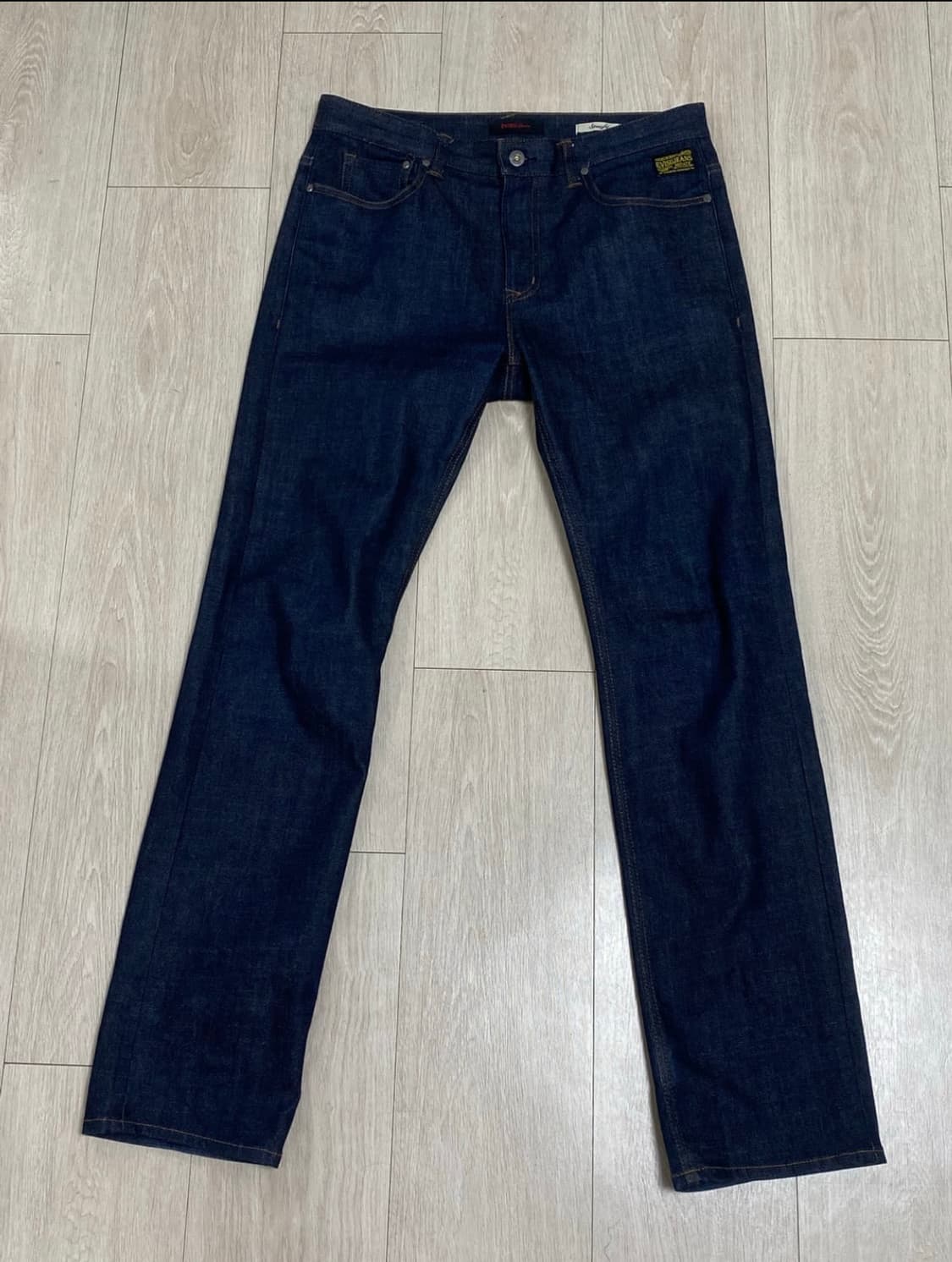 에비수 백프린팅 데님 팬츠 32 상품이미지2