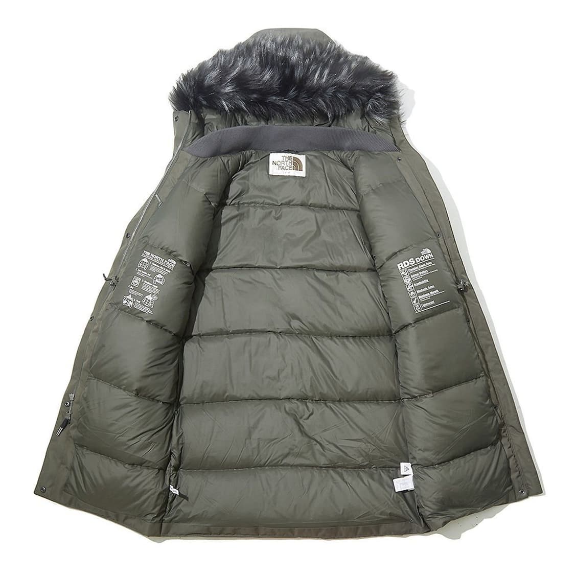 노스페이스 야상 롱패딩 코트 상품이미지6