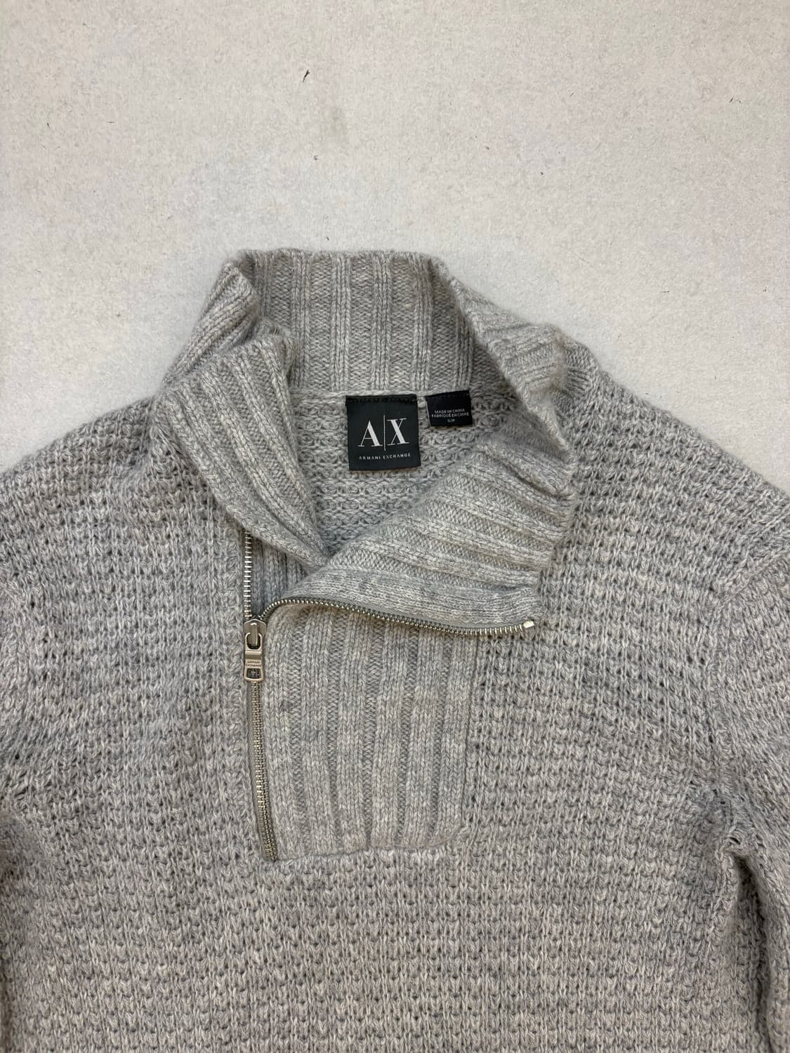 아르마니 익스체인지 하이넥 니트 롱슬리브 상품이미지4