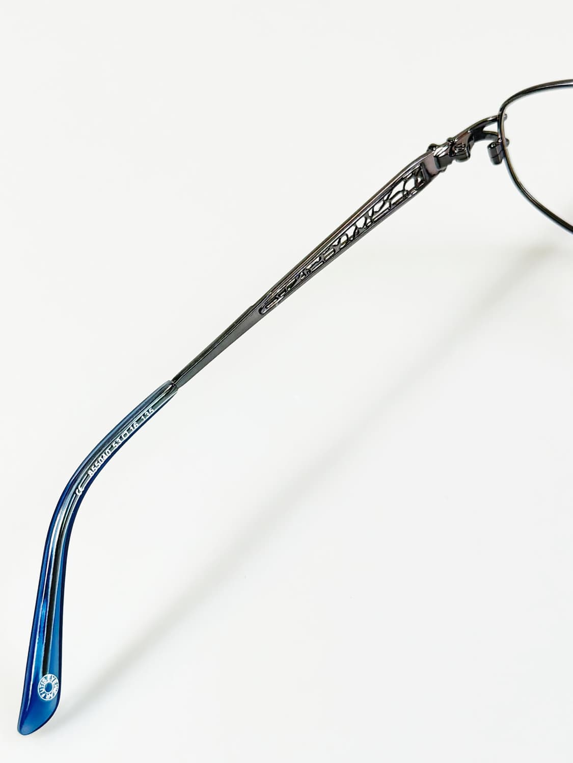 90s FUTIS 건메탈 슬림 오벌 메탈 프레임 빈티지 안경 상품이미지8