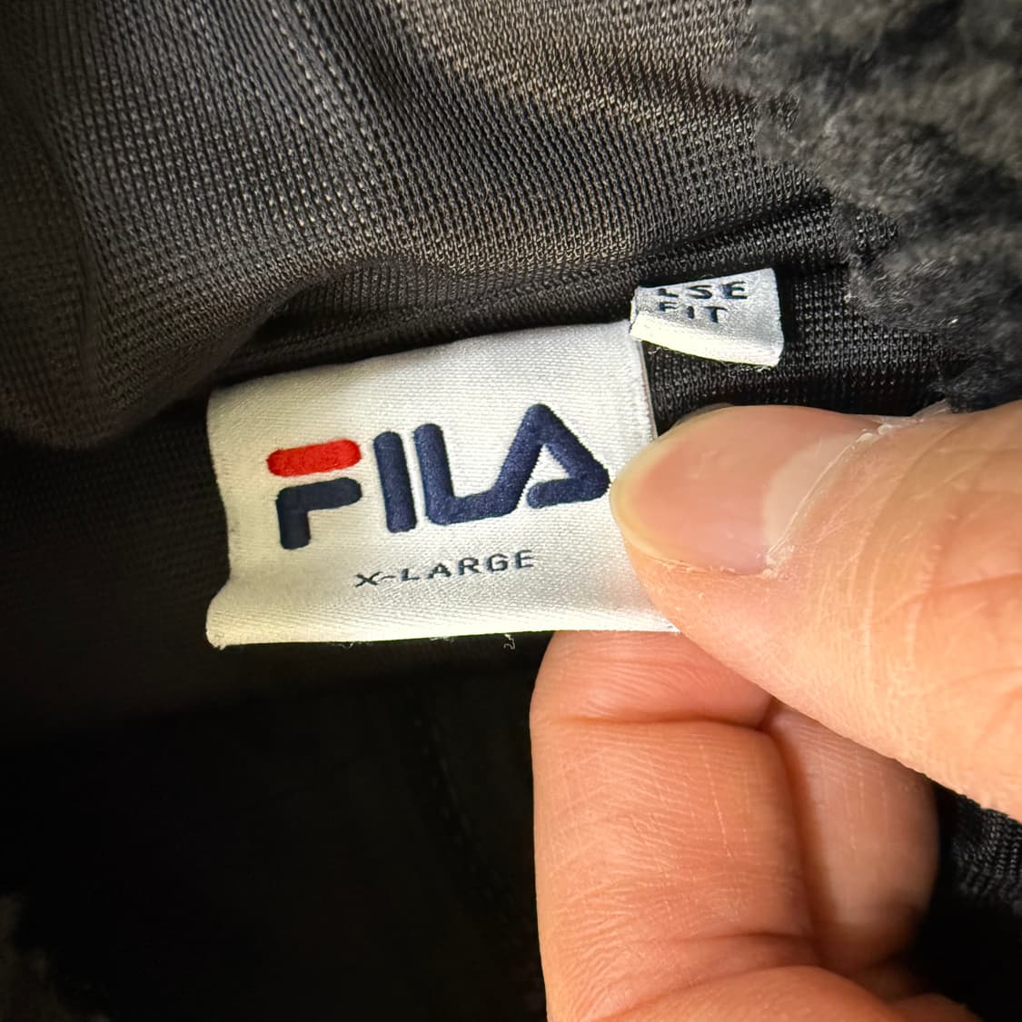 XL 휠라 플리스 후드집업 0331T 상품이미지3