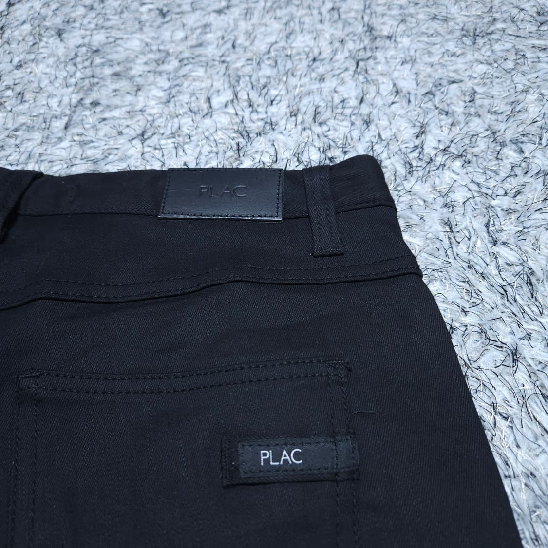 플랙진) 33 남자 블랙진 일자핏 / 왕눈이샵 상품이미지7