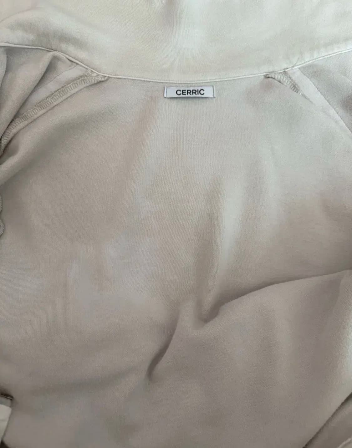세릭 WASHING DENIM ZIP UP / IVORY 상품이미지2
