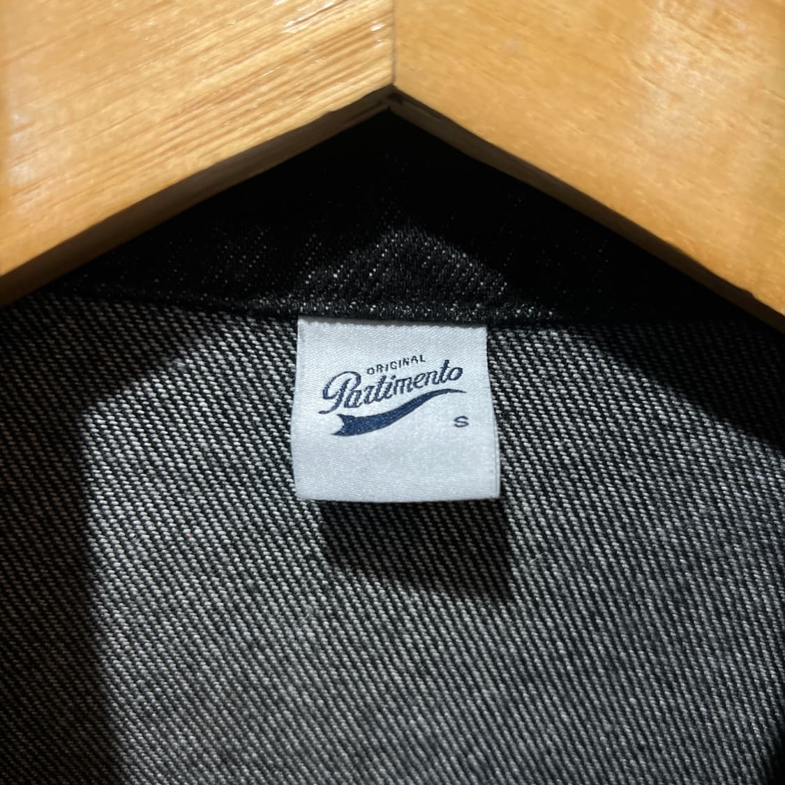 파르티멘토 블랙 데님 블루종 자켓 상품이미지3