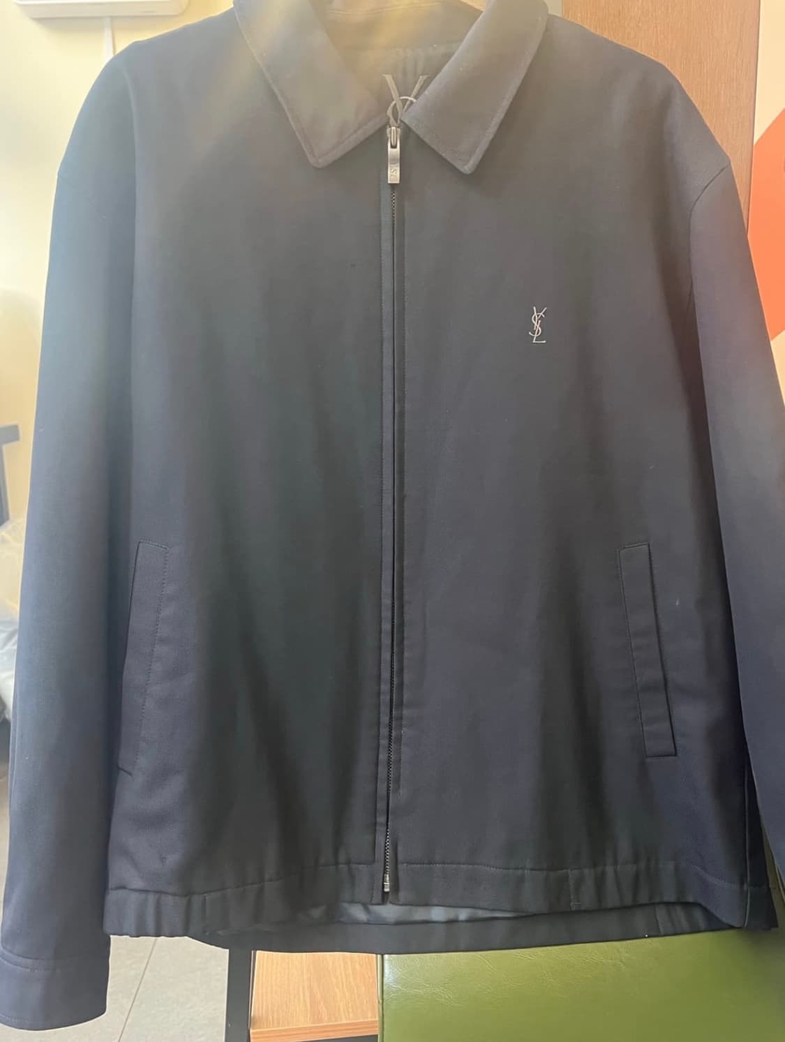 Saint Lauren Dark Navy Blue Jacket 상품이미지3