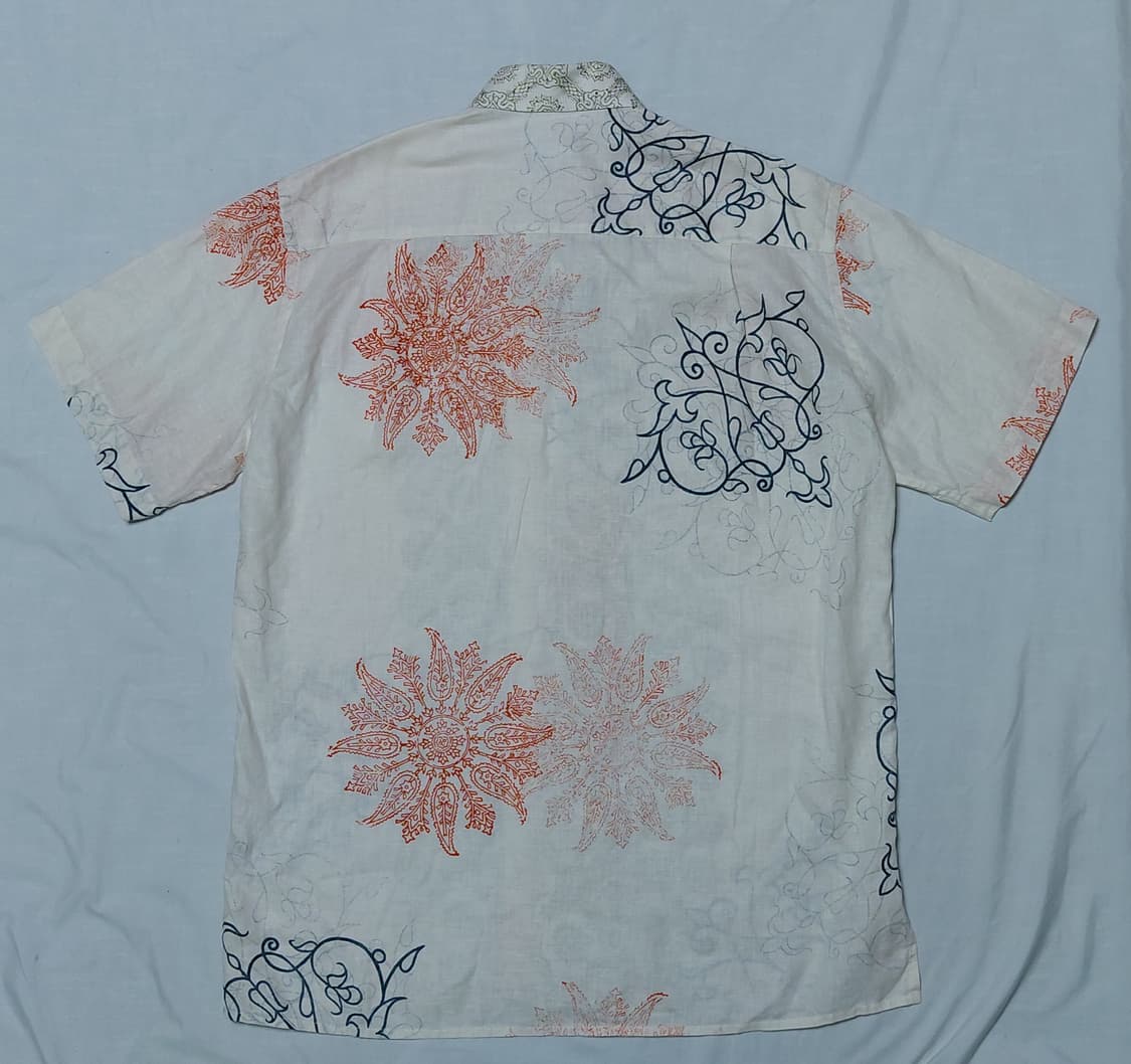 [95~100] Jim Thompson 100% 린넨 반팔 셔츠 상품이미지8