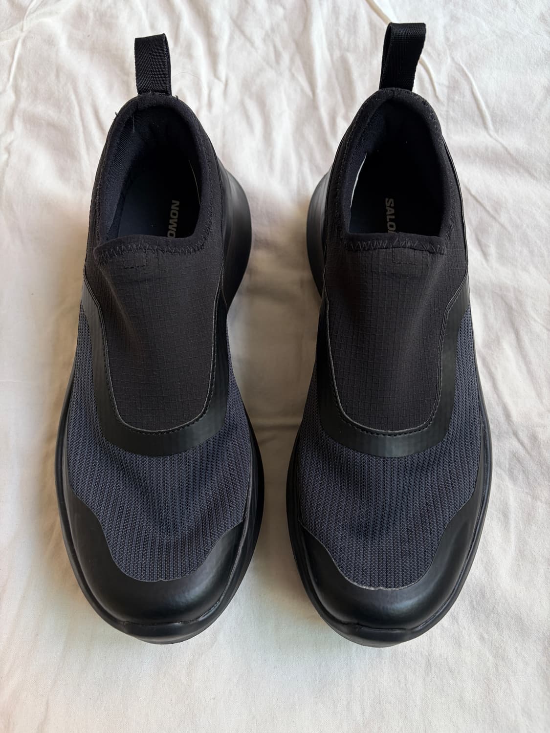 살로몬 x 꼼데가르송 슬립온 플랫폼 블랙  CDG x SALOMON Sl 상품이미지4