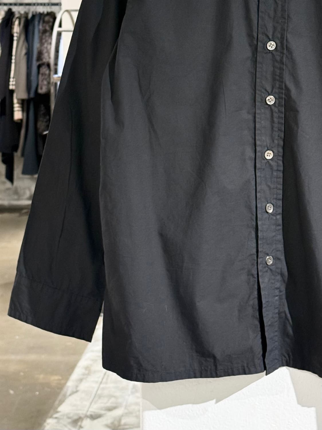 하이 스포팅 기어 블랙 멀티 카고 오버핏 셔츠 상품이미지4