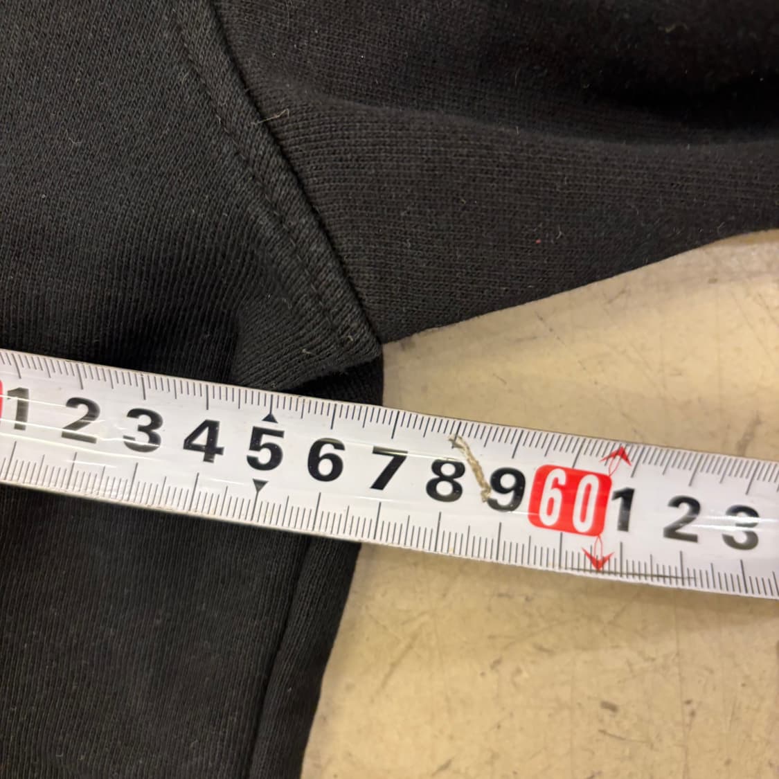 반스 빅로고 블랙 후드티 상품이미지5