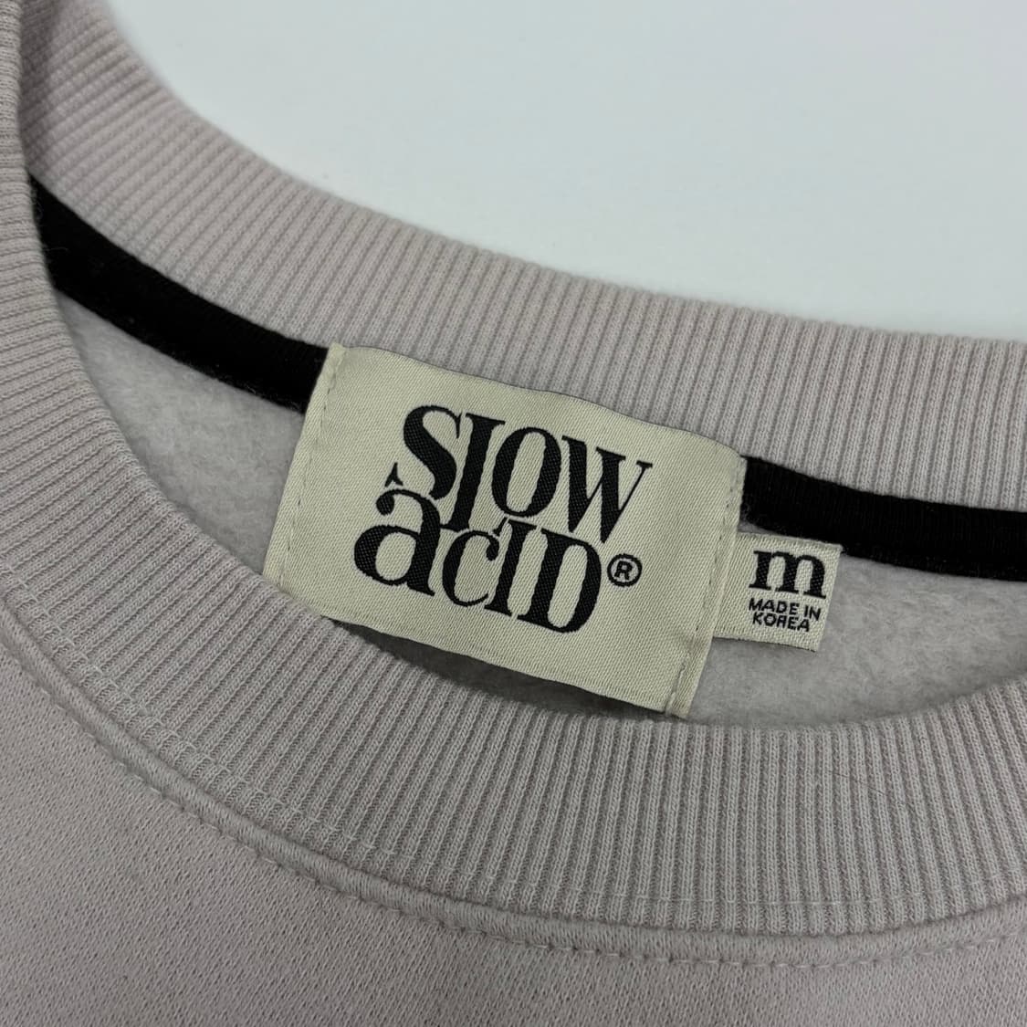 슬로우애시드 맨투맨 M 상품이미지4