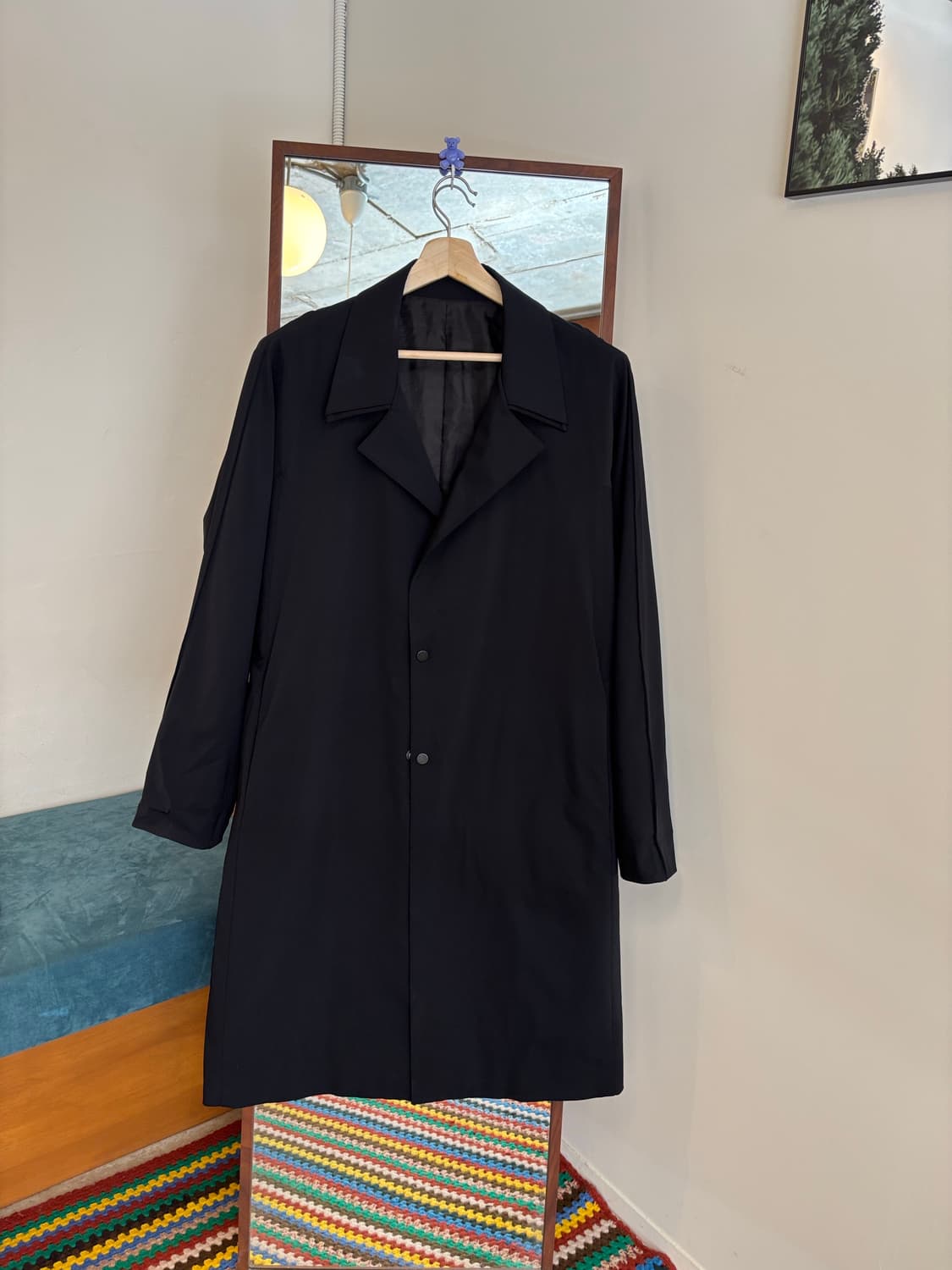 시스템옴므 오버핏 롱 트렌치코트 상품이미지2