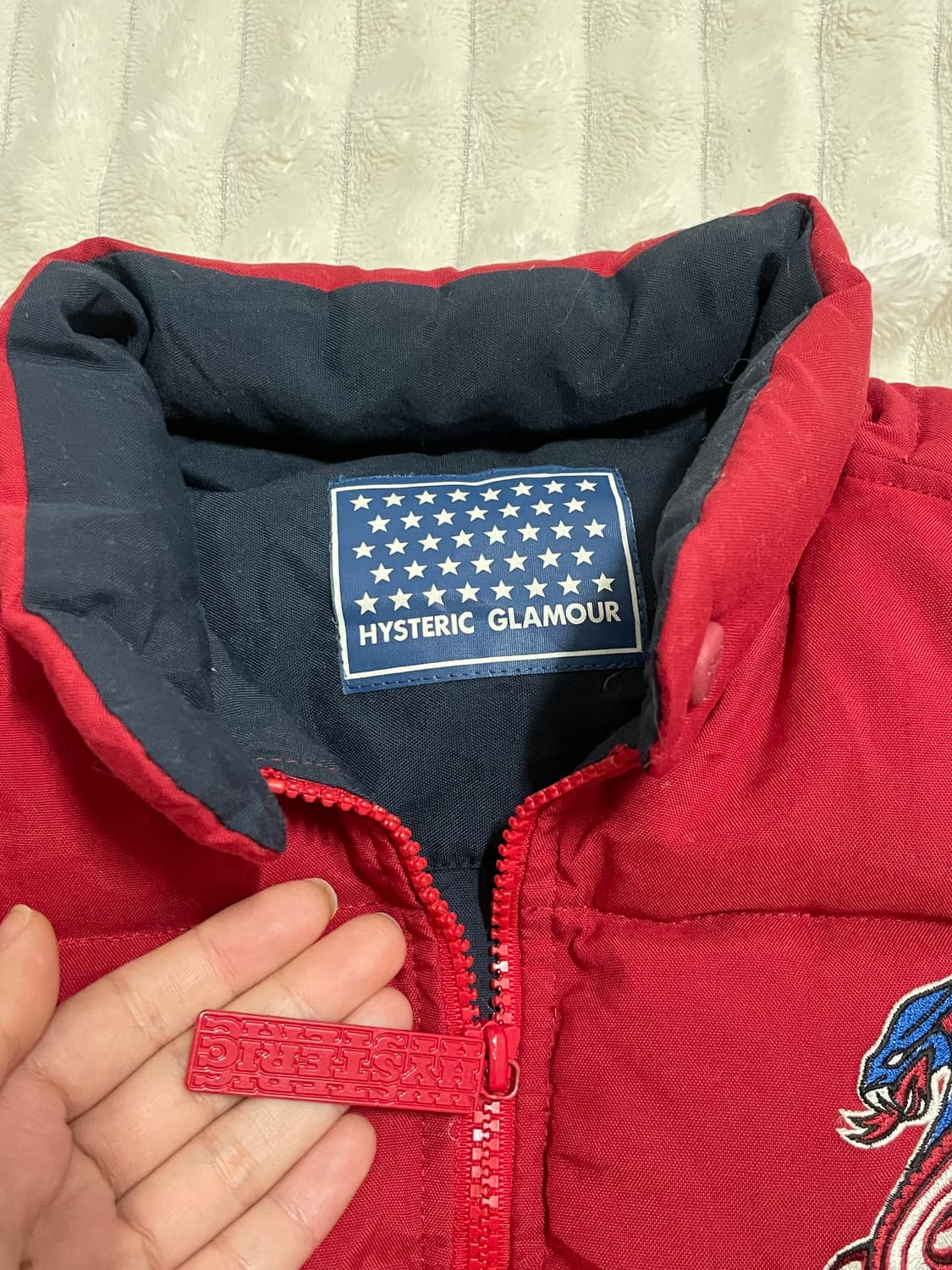 히스테릭글래머 다운 패딩 상품이미지3